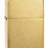 Zippo 1941B Replica Brushed Brass | Tái Bản Thiết Kế 1941