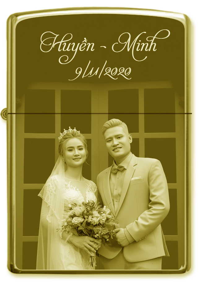 Khắc Ảnh 3D Zippo - Quà Tặng Lãng Mạn Cho Cặp Đôi
