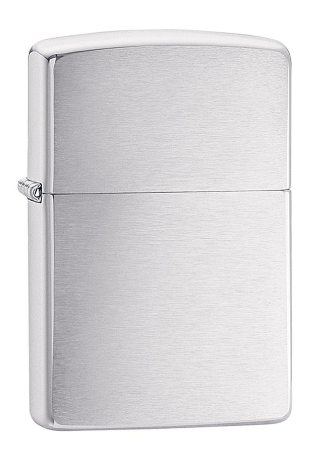 Zippo 200 Classic Brushed Chrome | Bạc Xước Cổ Điển, Biểu Tượng Bền Bỉ